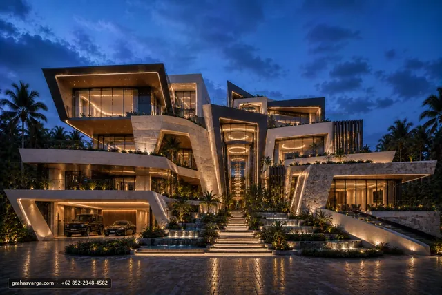 Arsitektur untuk Kabupaten Ketapang. — visual arsitektur 1